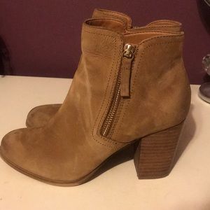tan booties